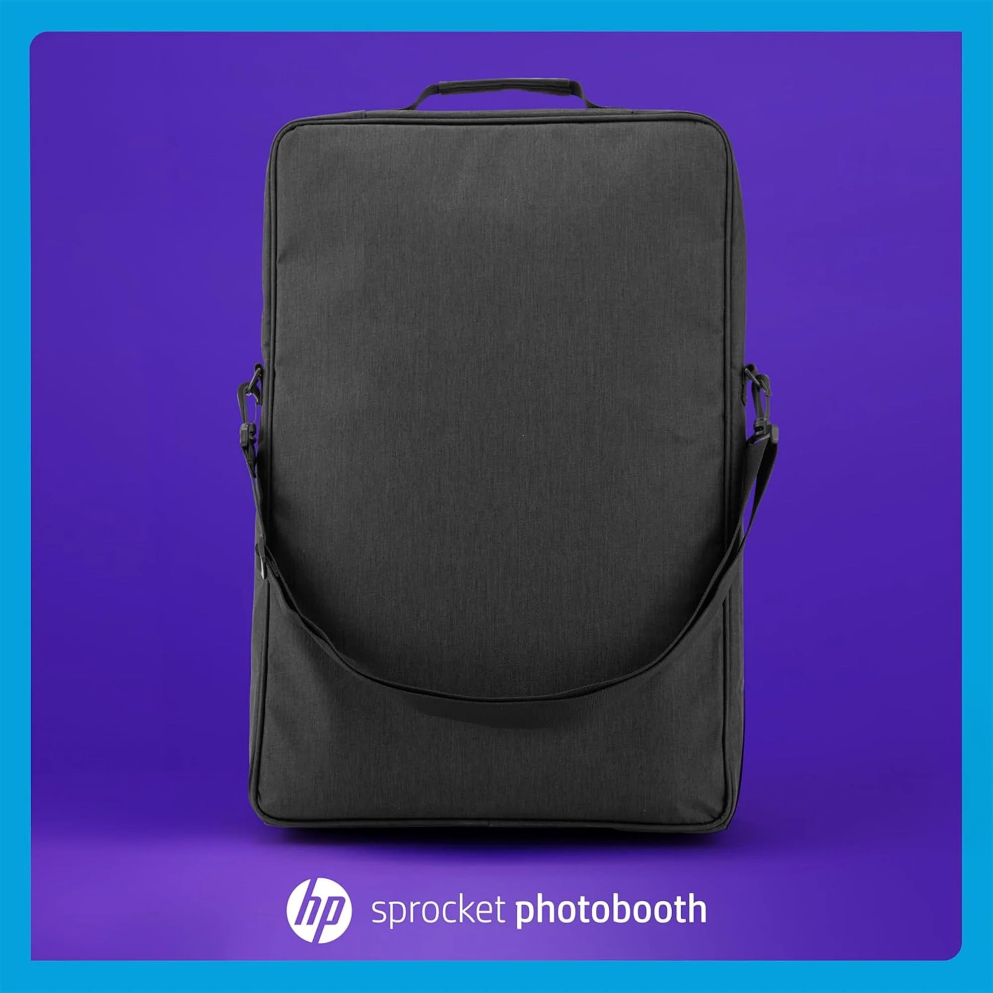 HP Premium Carrying Padded Storage Case w/Removable Shoulder Strap for Sprocket Photobooth (Black) - Image 5