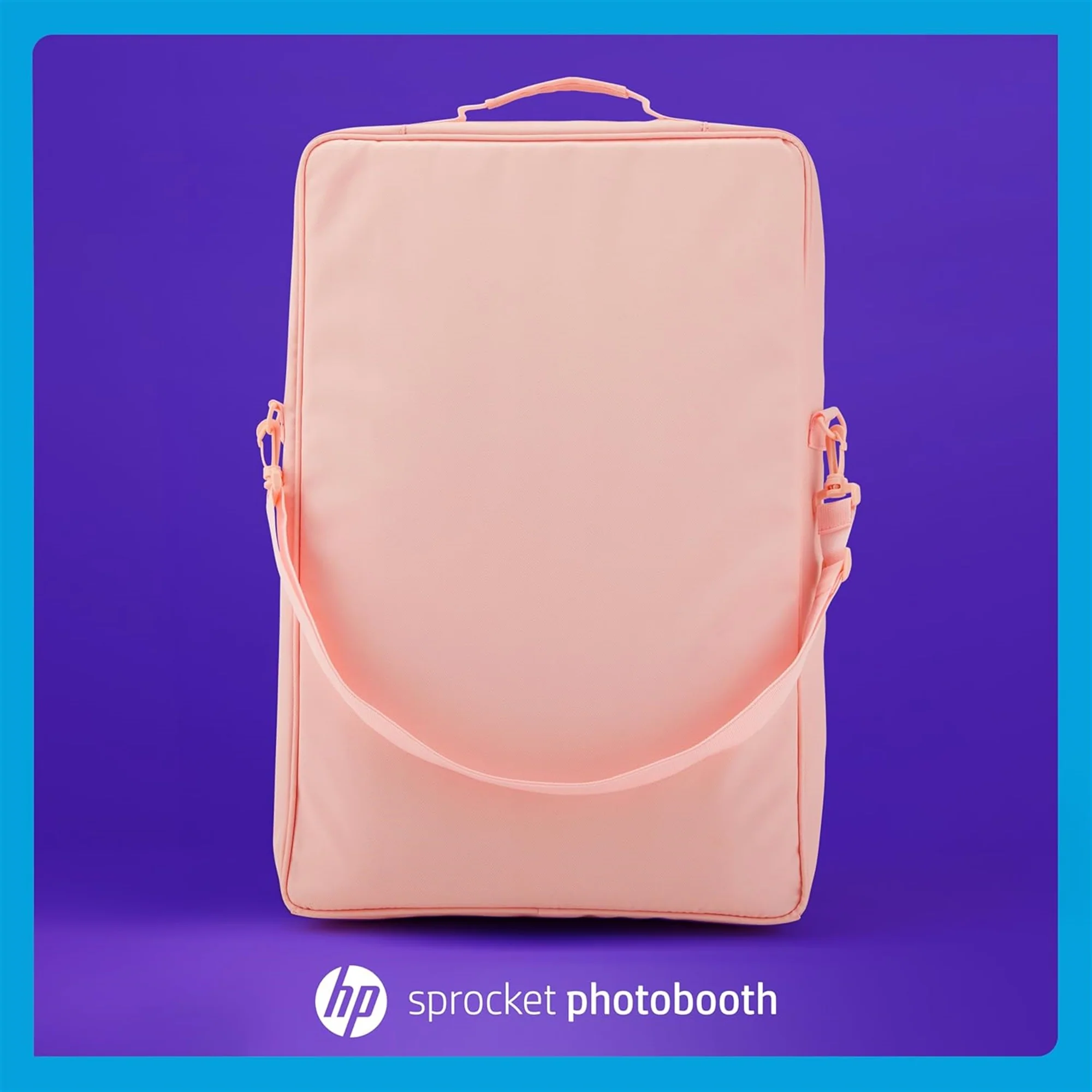 HP Premium Carrying Padded Storage Case w/Removable Shoulder Strap for Sprocket Photobooth (Pink) - Image 5