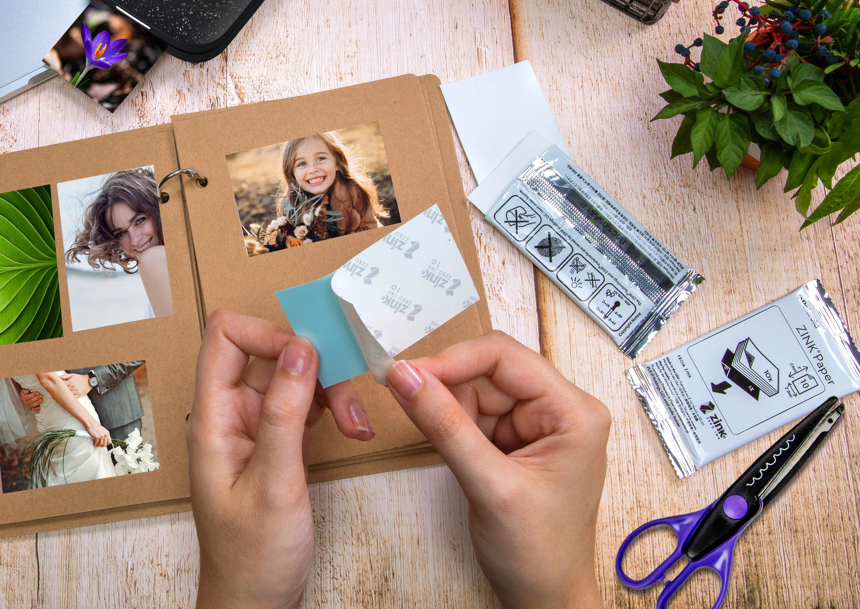 HP Sprocket 2” x 3” Premium Zink Sticky-Back Photo Paper - Image 15