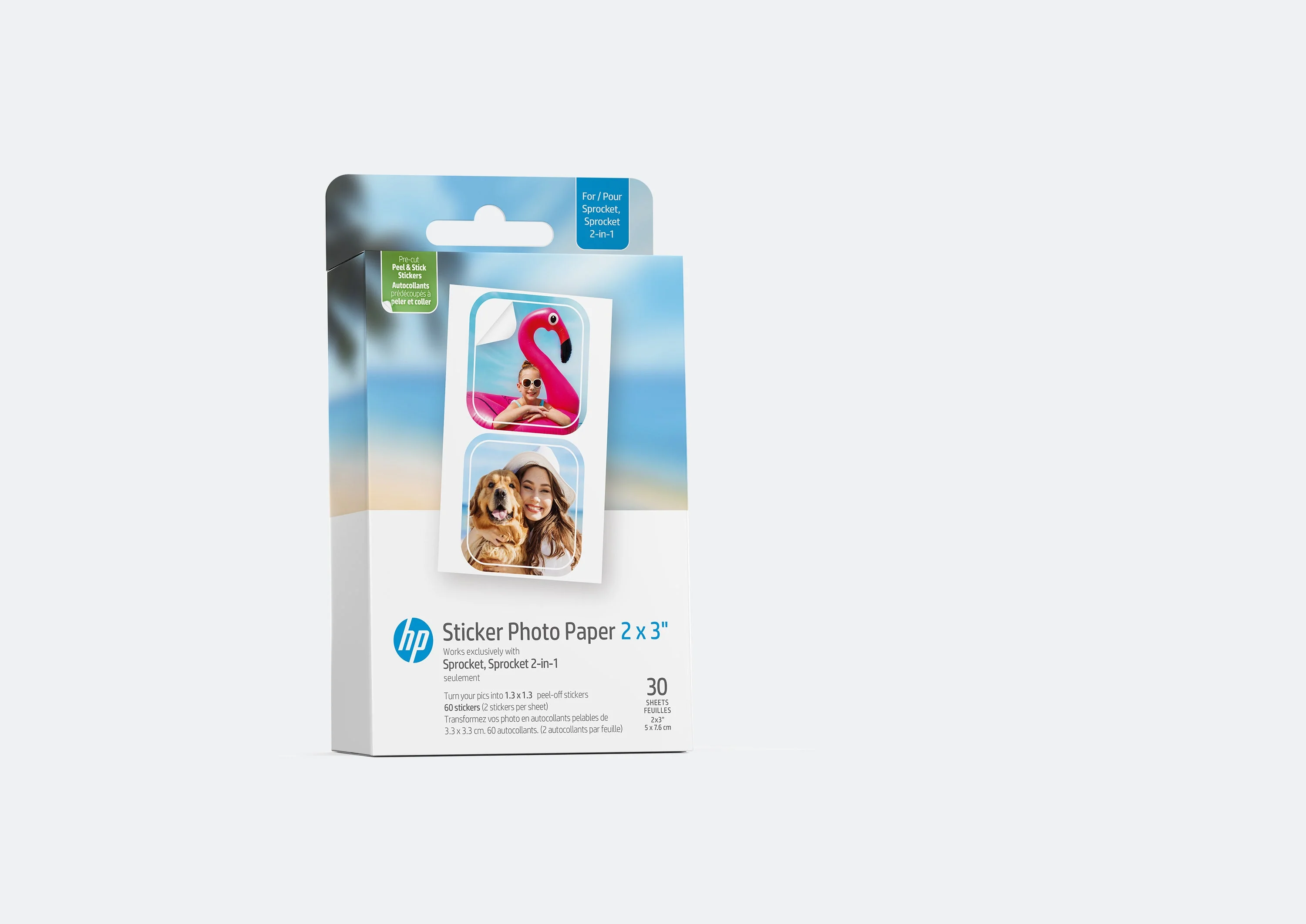 HP Sprocket 2” x 3” Premium Zink Sticky-Back Photo Paper - Image 6