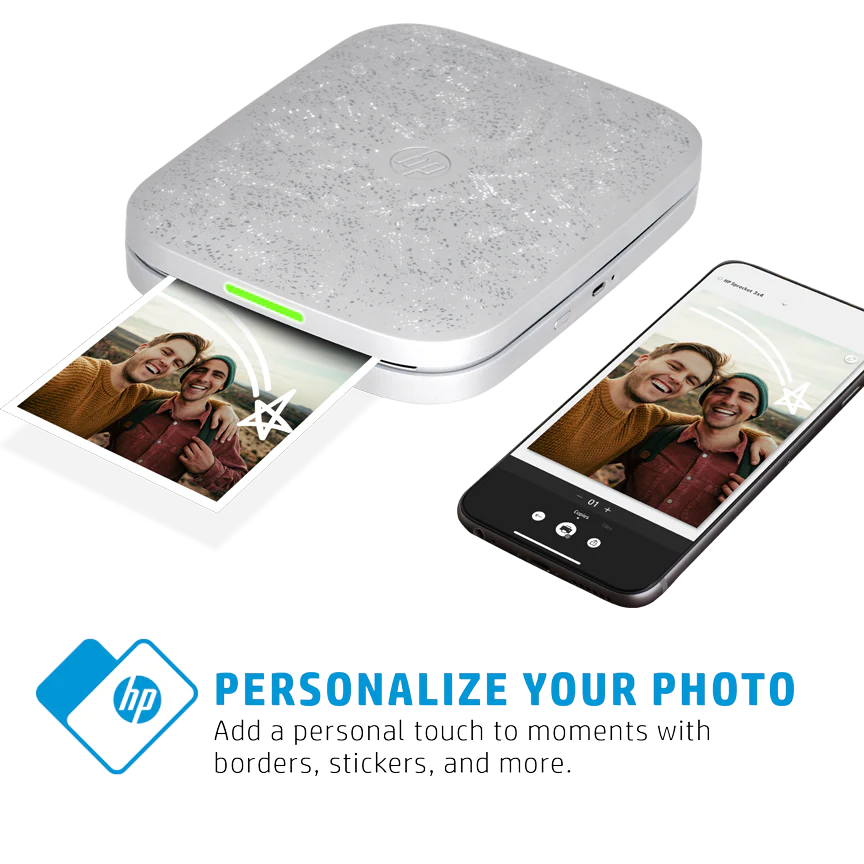 HP Sprocket 3x4 Instant Photo Printer - Image 3