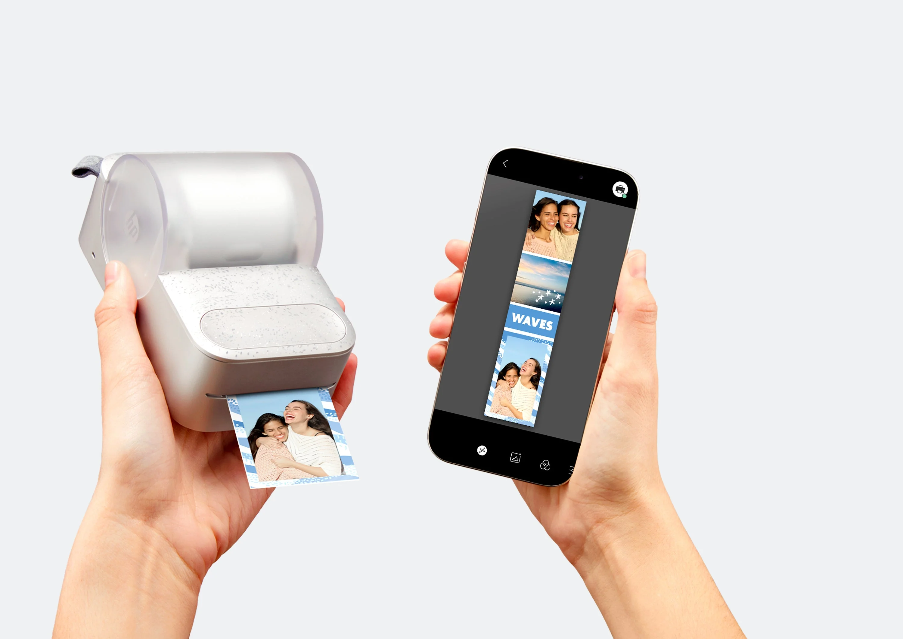 HP Sprocket Panorama Instant Portable Color Label & Photo Printer - Image 3