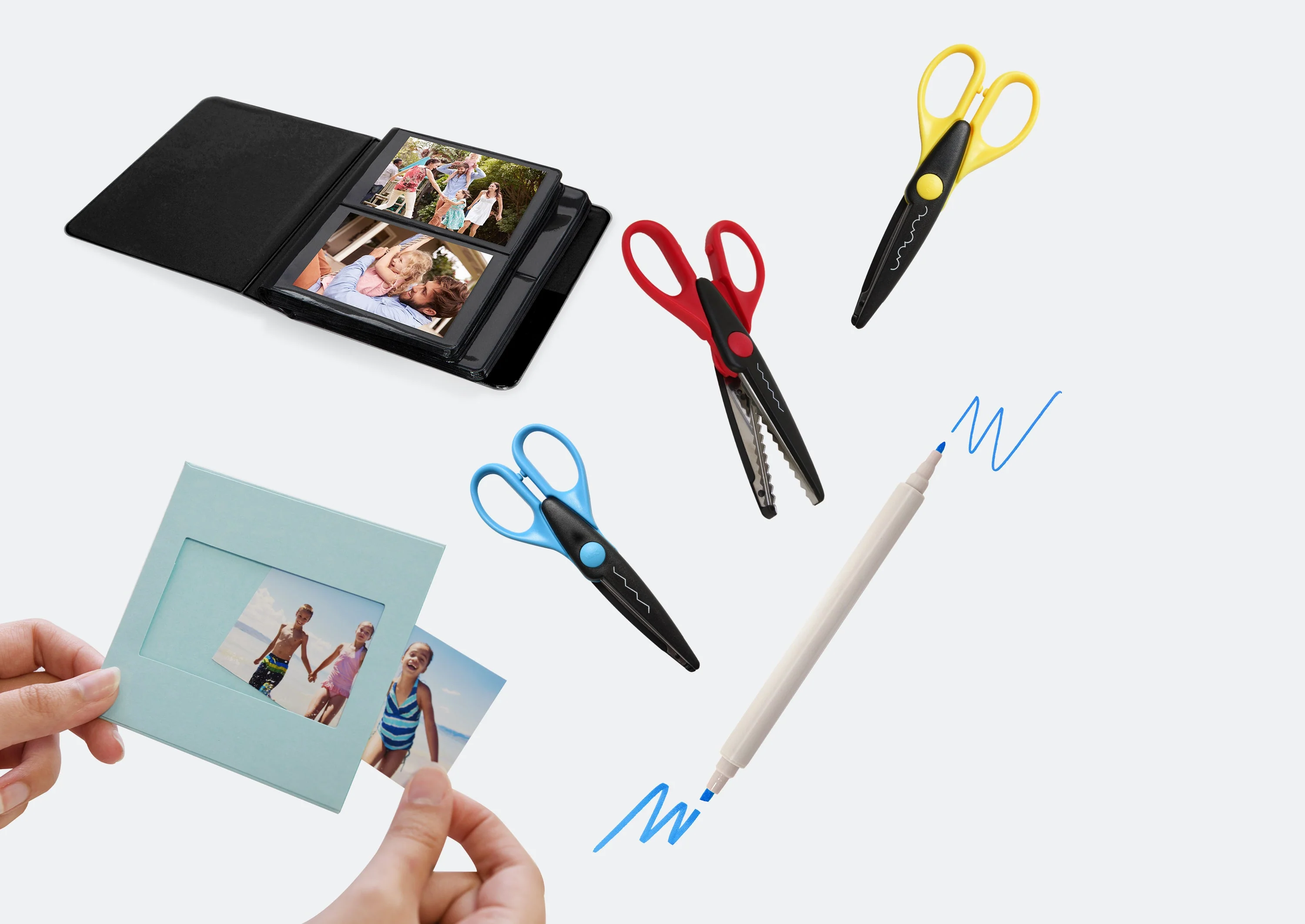 HP Sprocket Panorama Instant Portable Color Label & Photo Printer Craft Bundle - Image 3