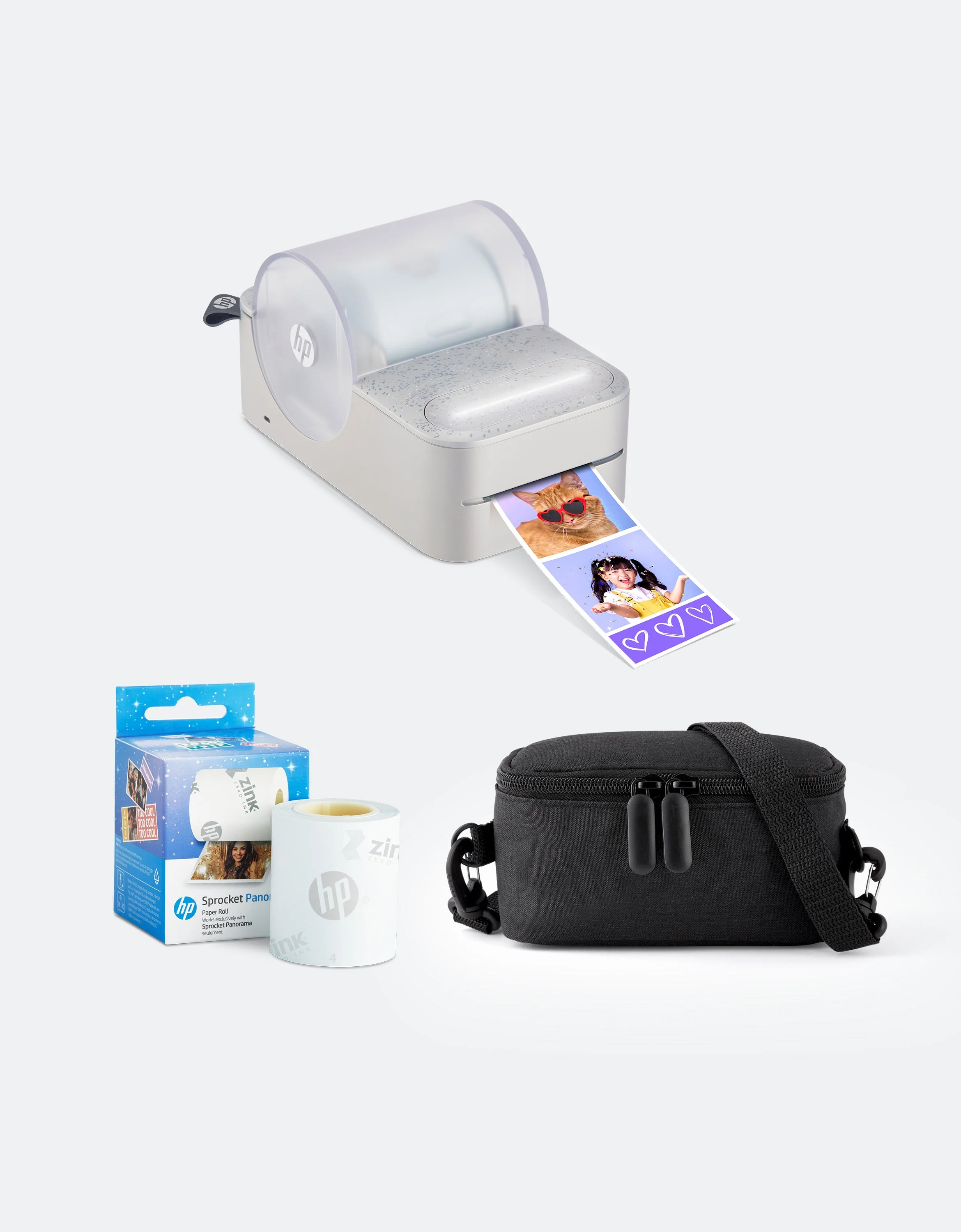 HP Sprocket Panorama Instant Portable Color Label & Photo Printer Starter Bundle - Image 11