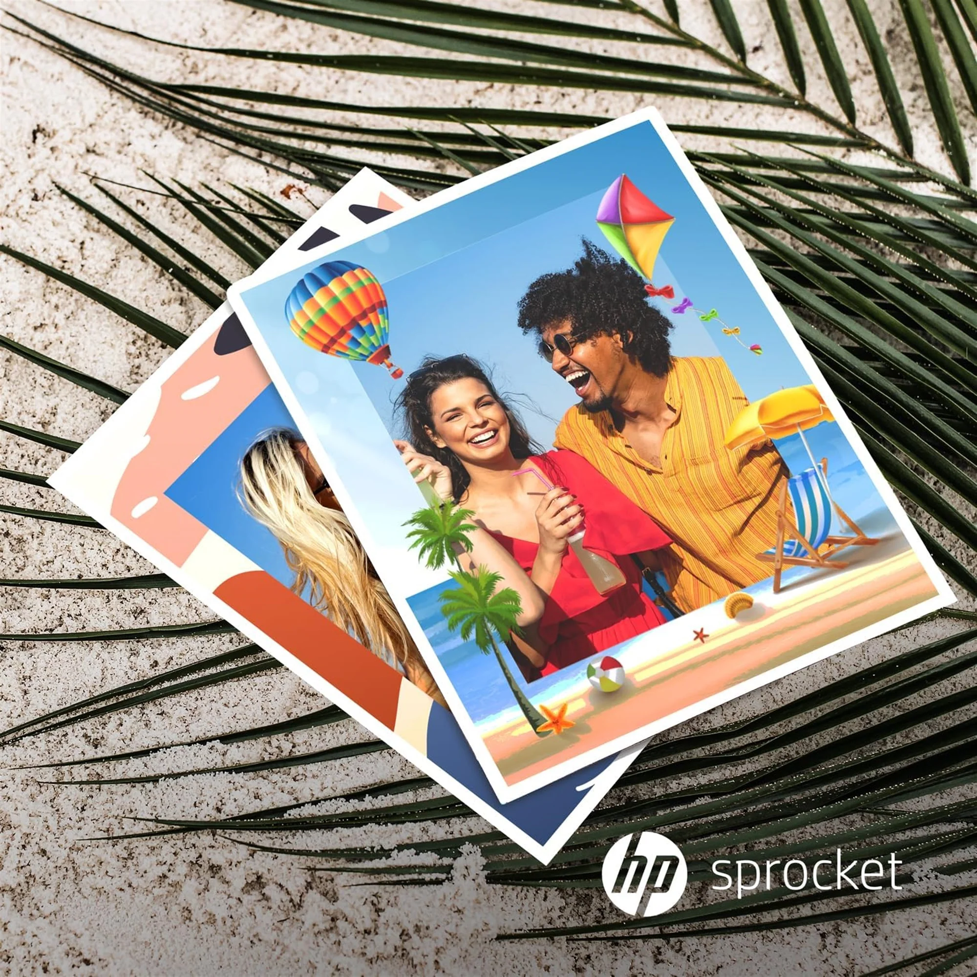HP Sprocket Photobooth 3x4" Photo Printer (White) Bundle w/Zink Paper, Case, Screen Protector & More - Image 10