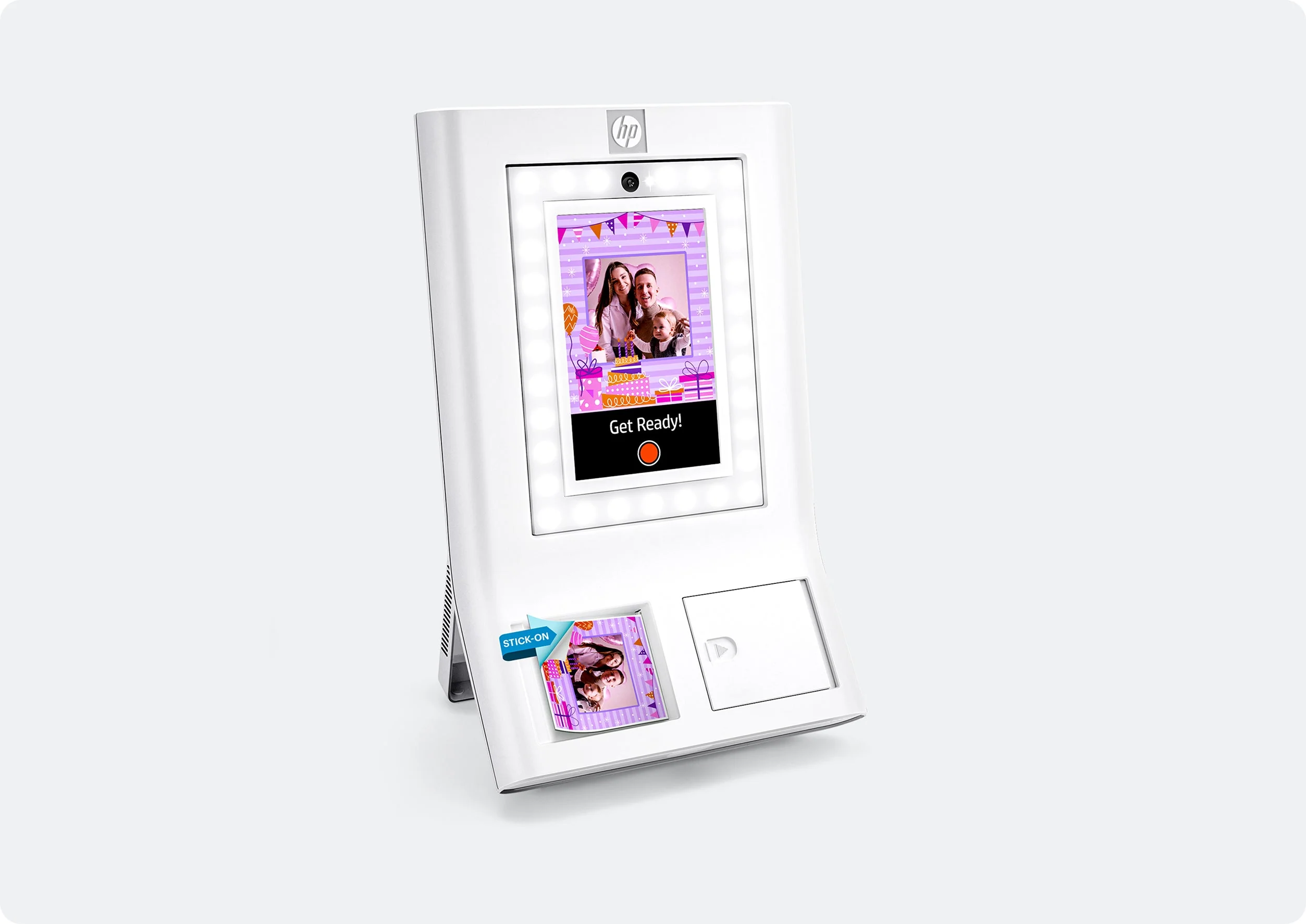 HP Sprocket Photobooth Instant 3x4” Color Photo Printer - Image 2