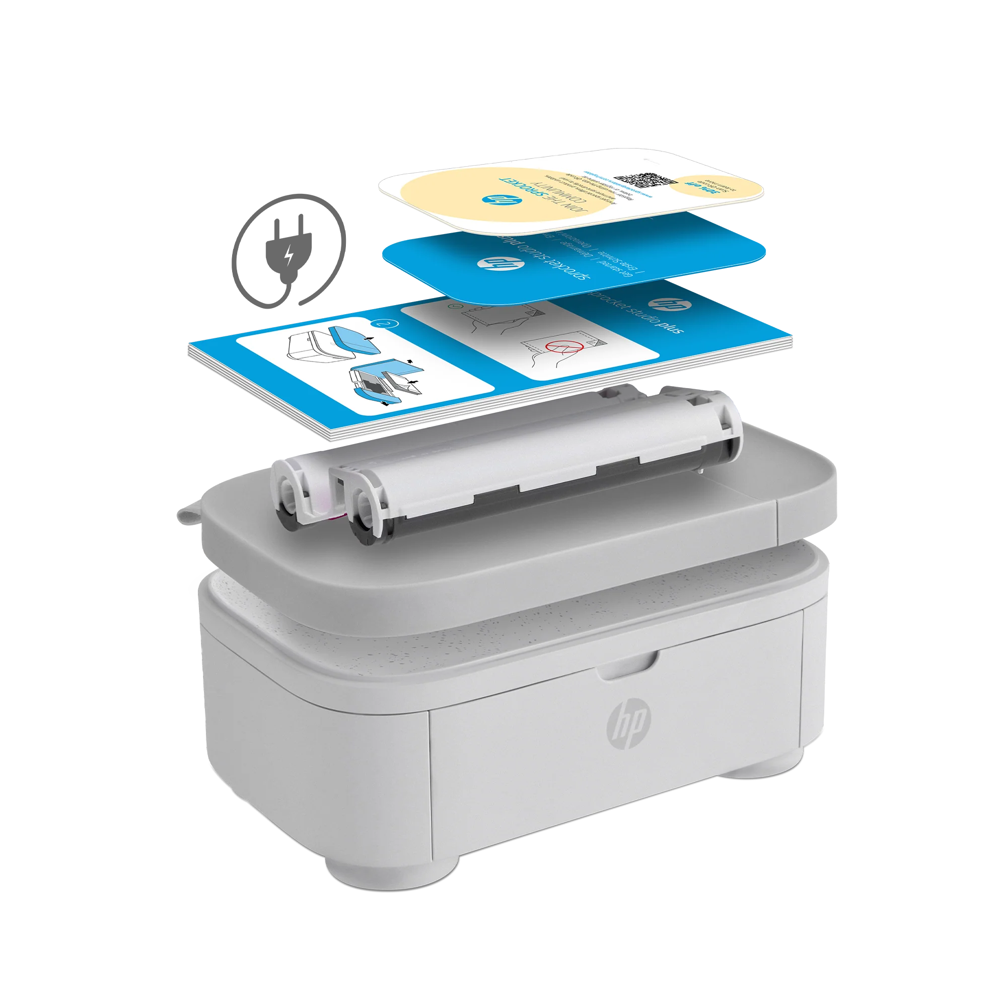 HP Sprocket Studio Plus Photo Printer -  Prints 4x6” Photos from Your iOS & Android Device - Image 3