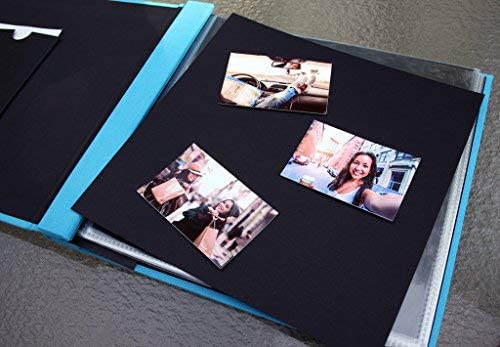 Cloth Covered Scrapbook 8x8" Photo Album - Image 3